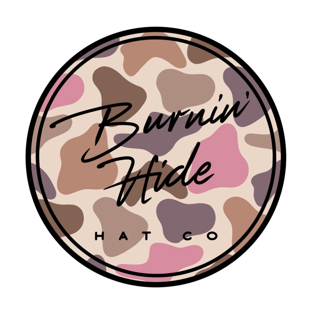 Blush Camo Sticker